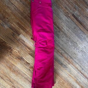 Burton pink snowboarding pants